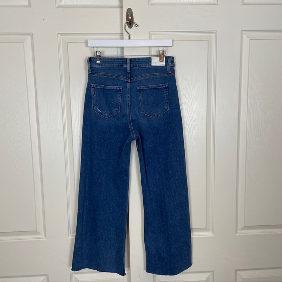 Paige Anessa Wide Leg Crop Jeans - Picture 6 of 12